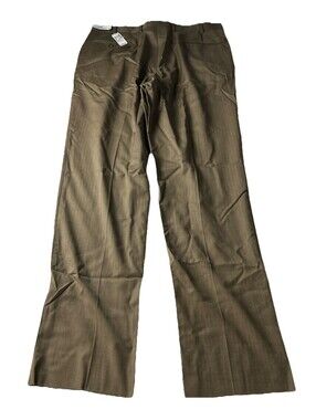 Jos. A. Bank Mens Pants 40 Reg Executive Collection 100% Wool Pleat Msrp 185.0